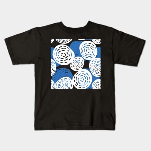 Abstract Circles And Soft Colors Kids T-Shirt